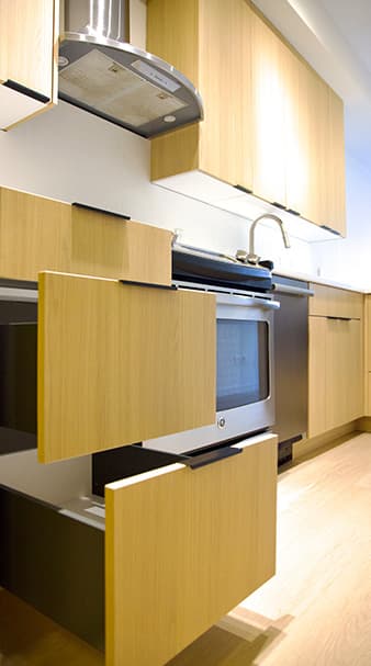 Oak kitchen cabinets placeholder