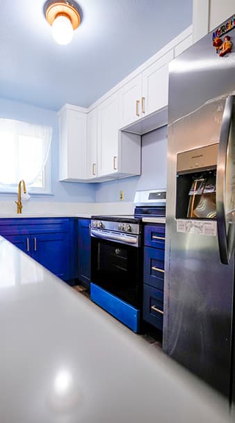 Oak kitchen cabinets placeholder