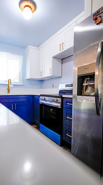 Oak kitchen cabinets placeholder