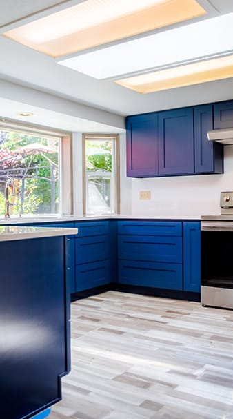 Oak kitchen cabinets placeholder