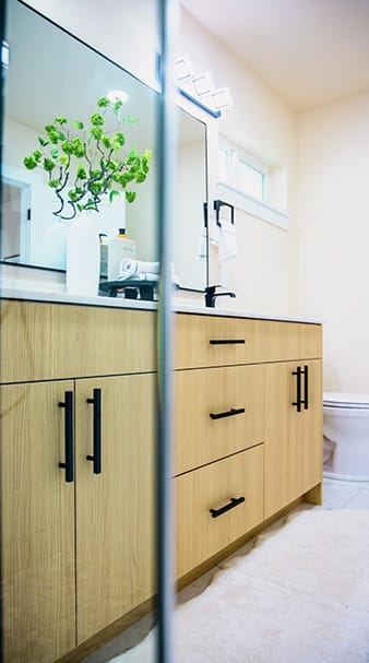 Shaker kitchen cabinets placeholder