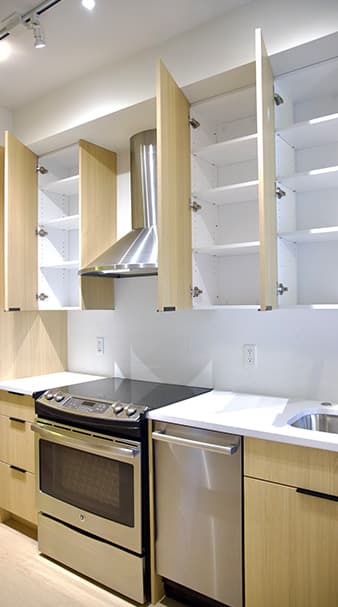 Oak kitchen cabinets placeholder