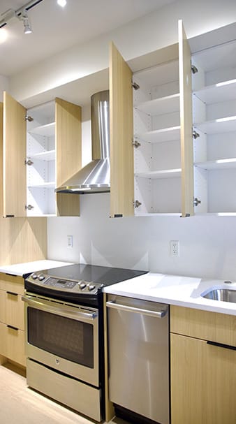 Oak kitchen cabinets placeholder