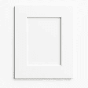 white shaker sample rta cabinet