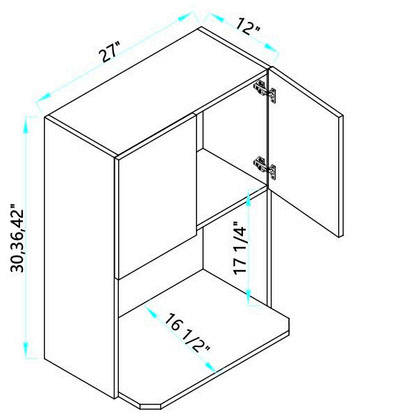 Wall Microwave Cabinet