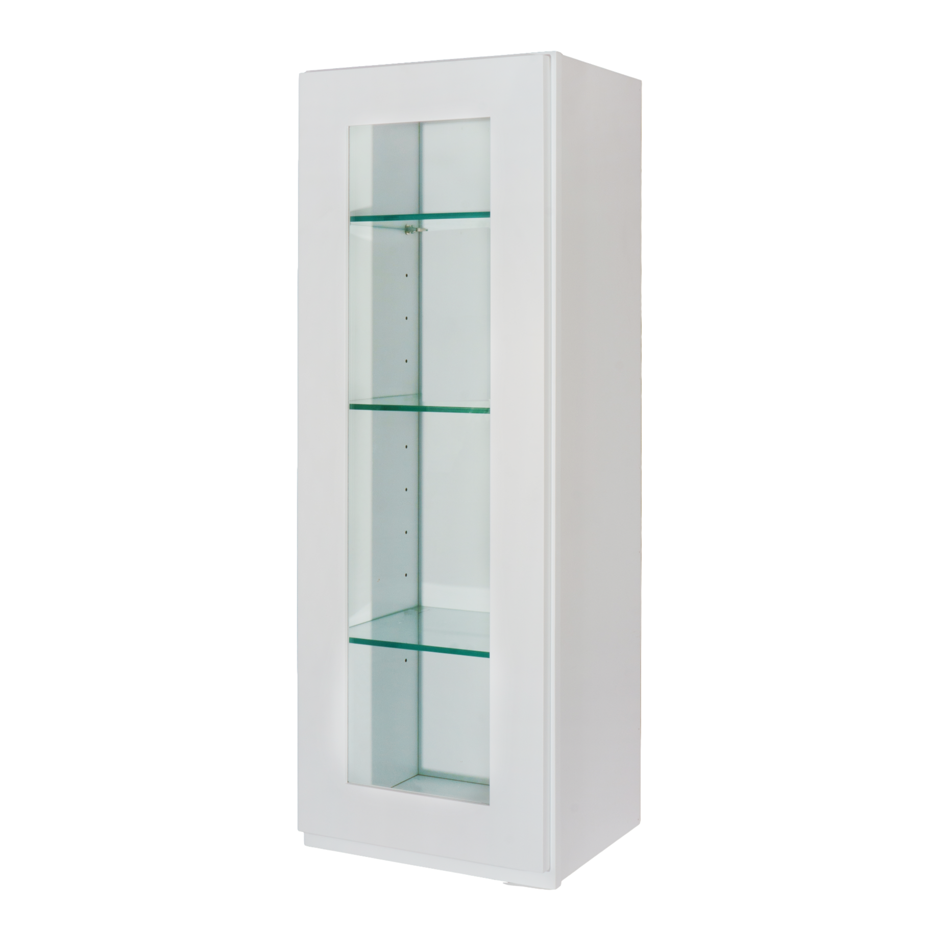 Wall Single Door Glass Cabinet