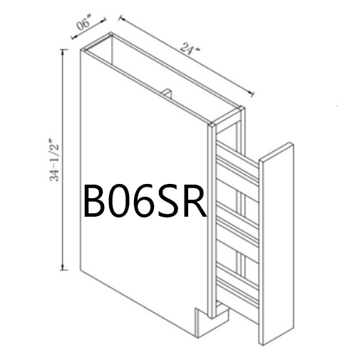 Base Spice Rack (Pull-out)