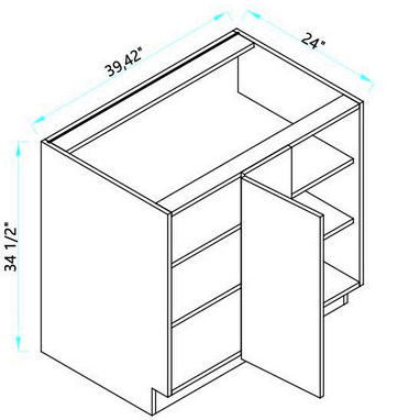 Base Blind Corner (Full Hight Door)