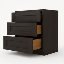 Vanity Three Drawer Base