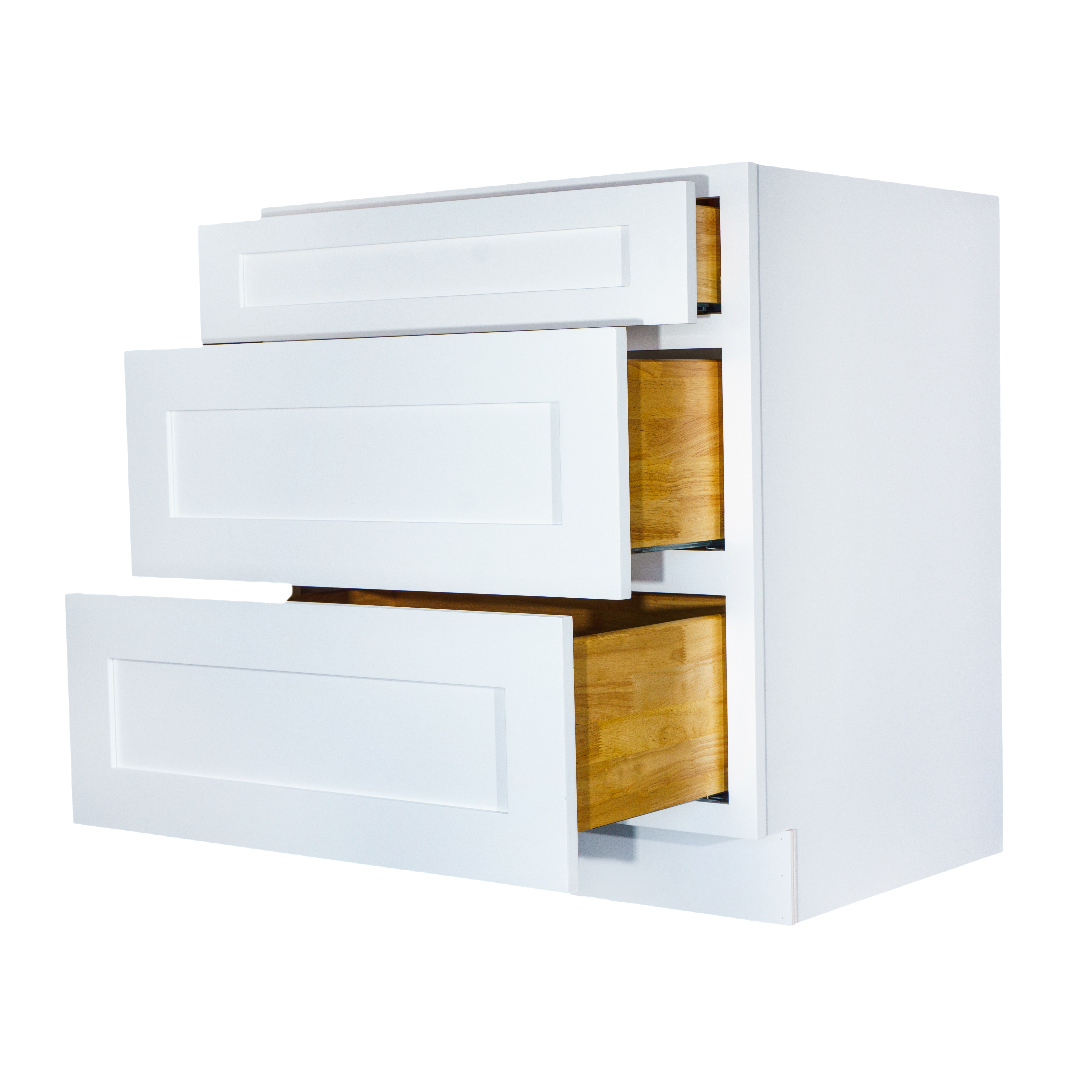 Vanity Three Drawer Base