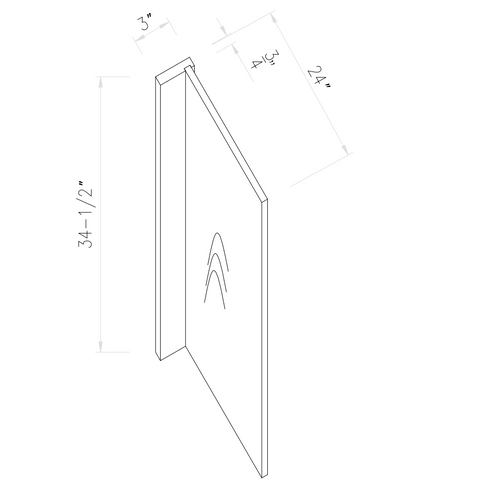 Dishwasher End Panel