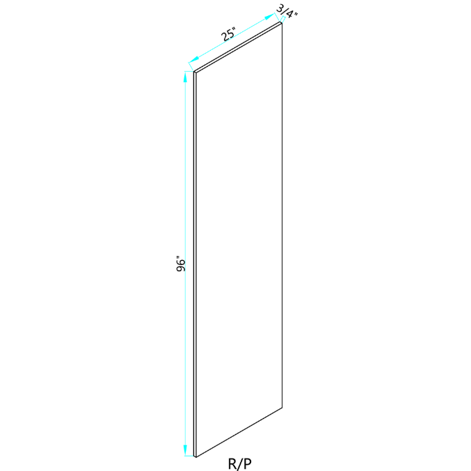 Refrigerator End Panel