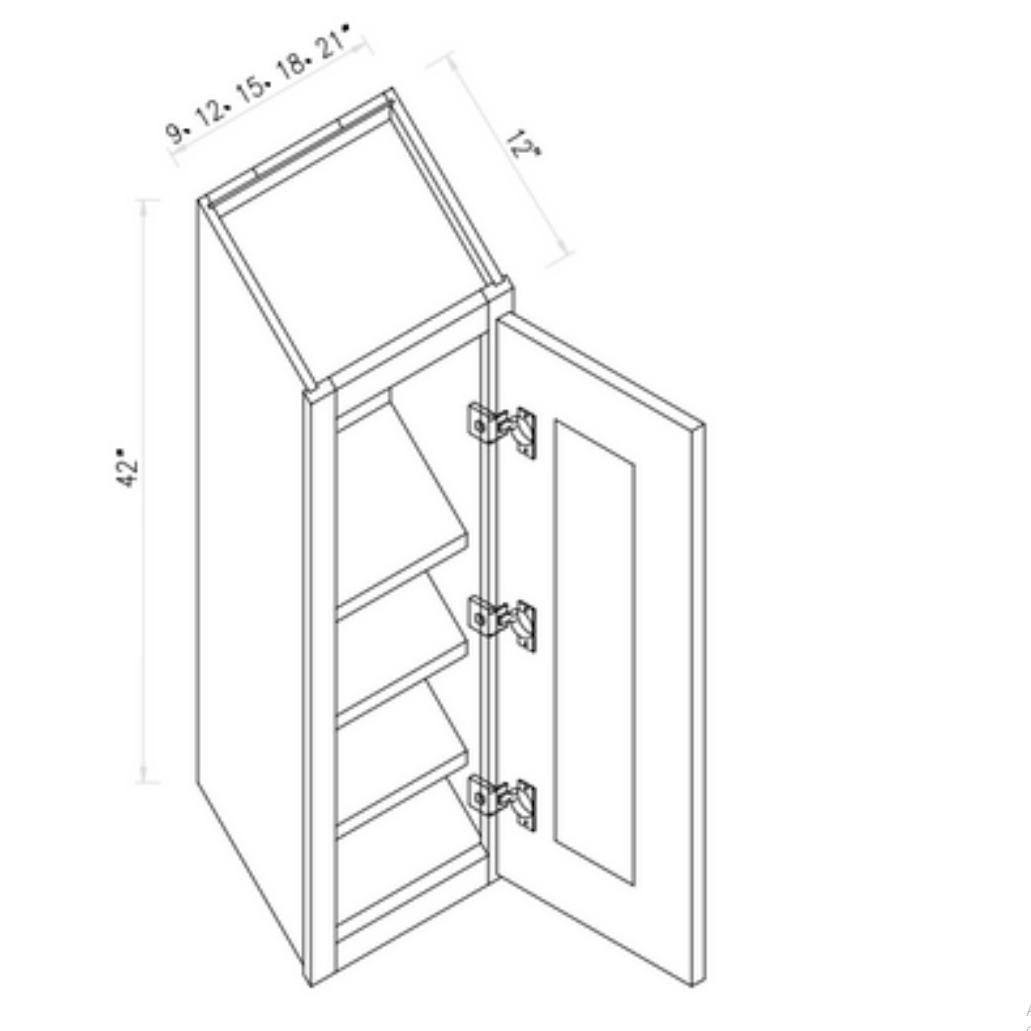 Wall Cabinet Single Door