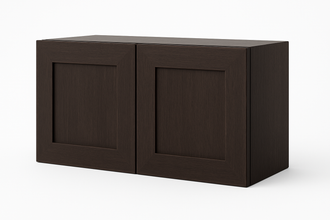 Wall Refrigerator Full Depth Two Door Cabinet