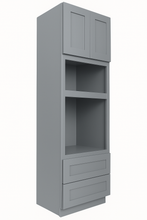 Tall Single Oven + Microwave Separated Cabinet