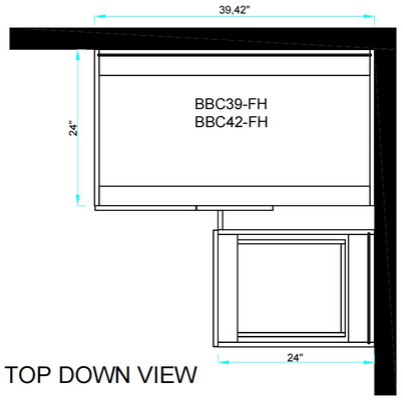 Base Blind Corner (Full Hight Door)