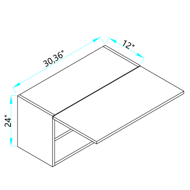 Wall Cabinet Lift Up Door