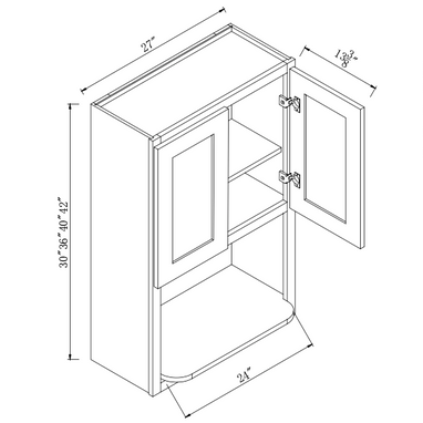 Wall Microwave Cabinet