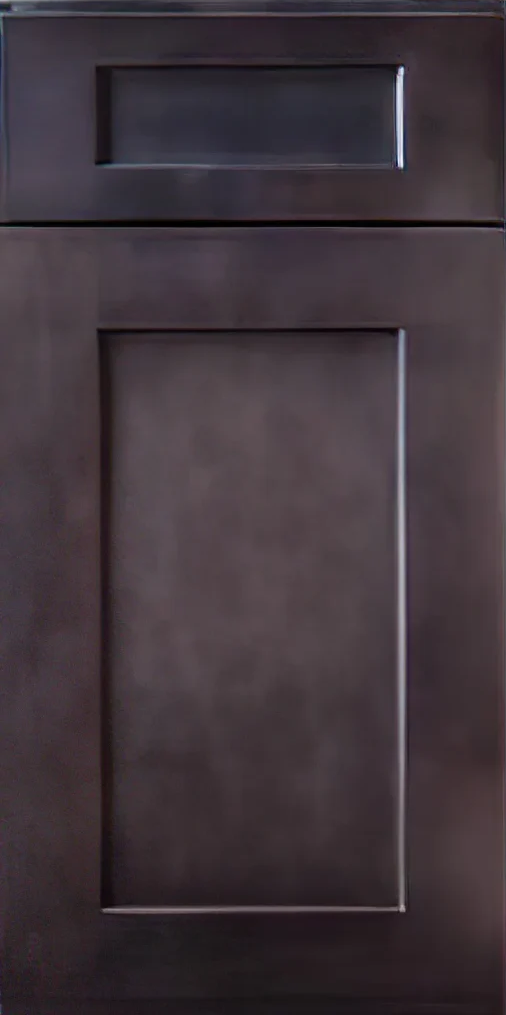 Cinder Gray Shaker cabinet door