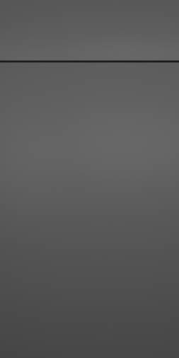 Matte Gray frameless cabinet door